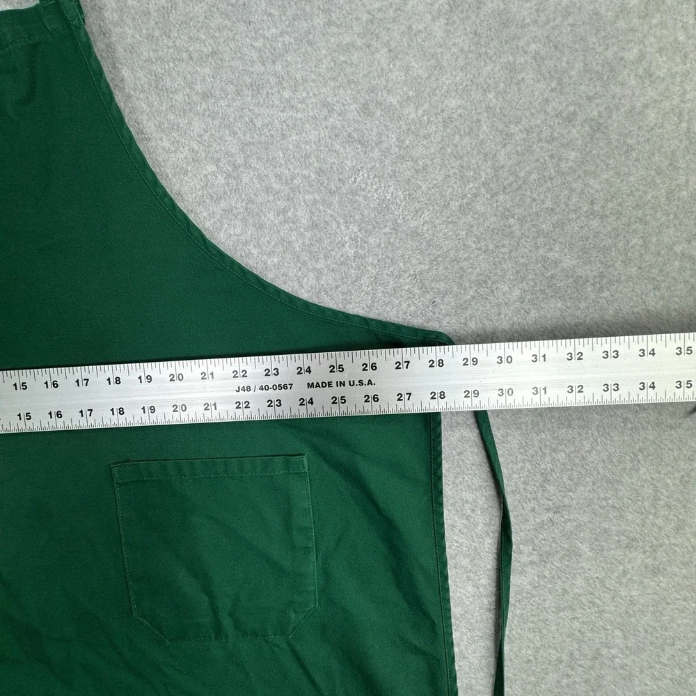 Starbucks Barista Work Apron Embroidered Siren Logo Uniform‎ Green OSFM Job